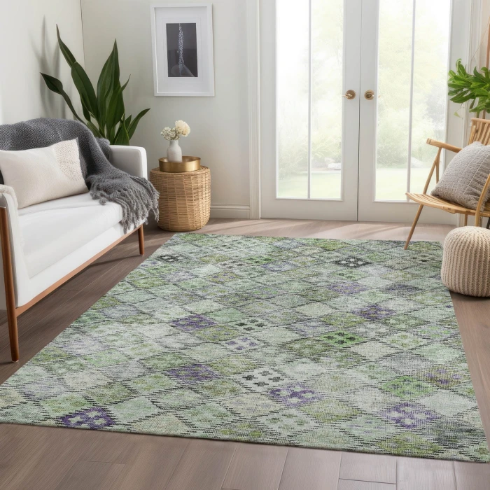 Dalyn Solace Green SL6 8ft. x 10ft. Rug