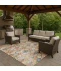 Dalyn Solace Orange SL6 2ft.6in. x 3ft.10in. Rug