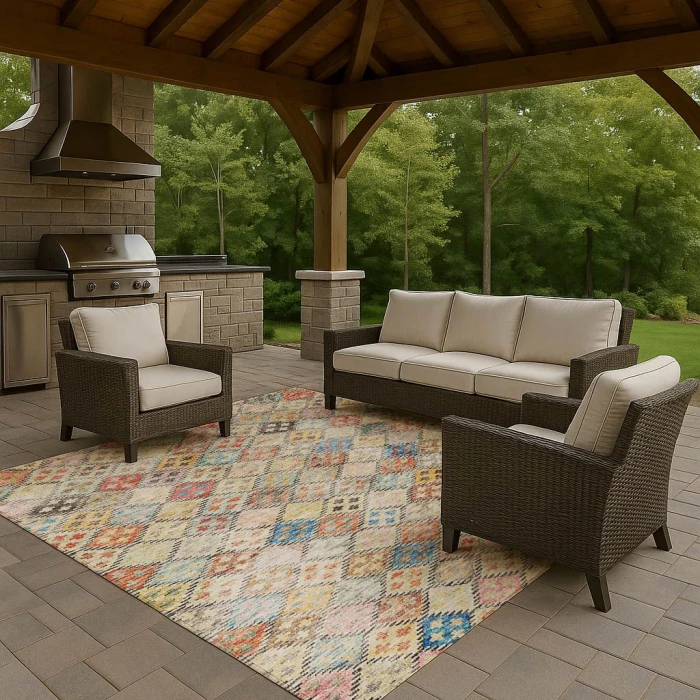 Dalyn Solace Orange SL6 10ft. x 14ft. Rug