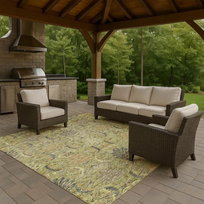 Dalyn Solace Green SL7 5ft. x 7ft.6in. Rug