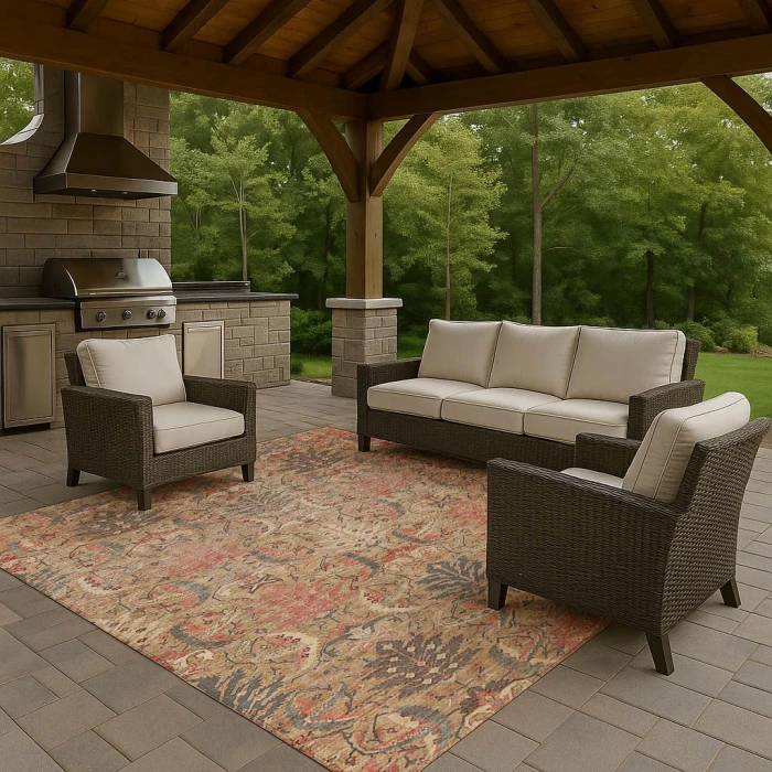 Dalyn Solace Brown SL7 5ft. x 7ft.6in. Rug