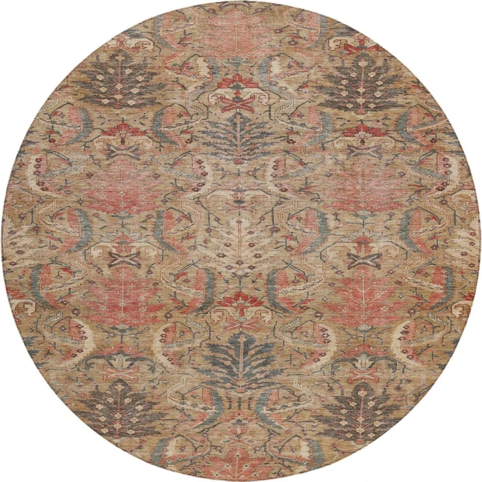 Dalyn Solace Brown SL7 8ft. x 8ft. Rug