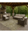 Dalyn Solace Brown SL7 8ft. x 10ft. Rug