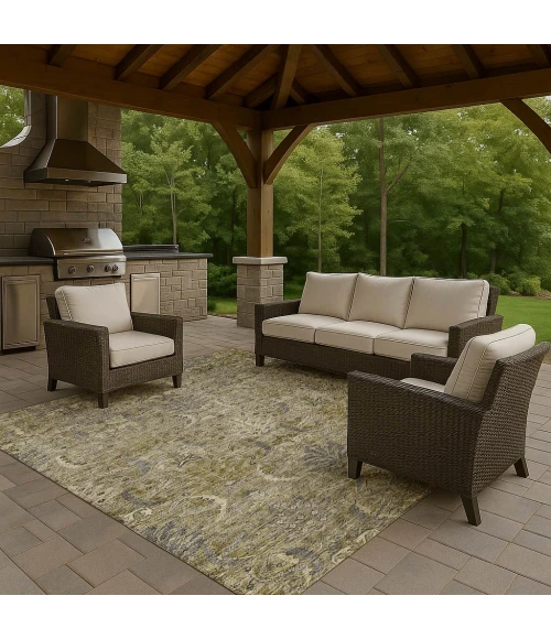 Dalyn Solace Brown SL7 8ft. x 10ft. Rug