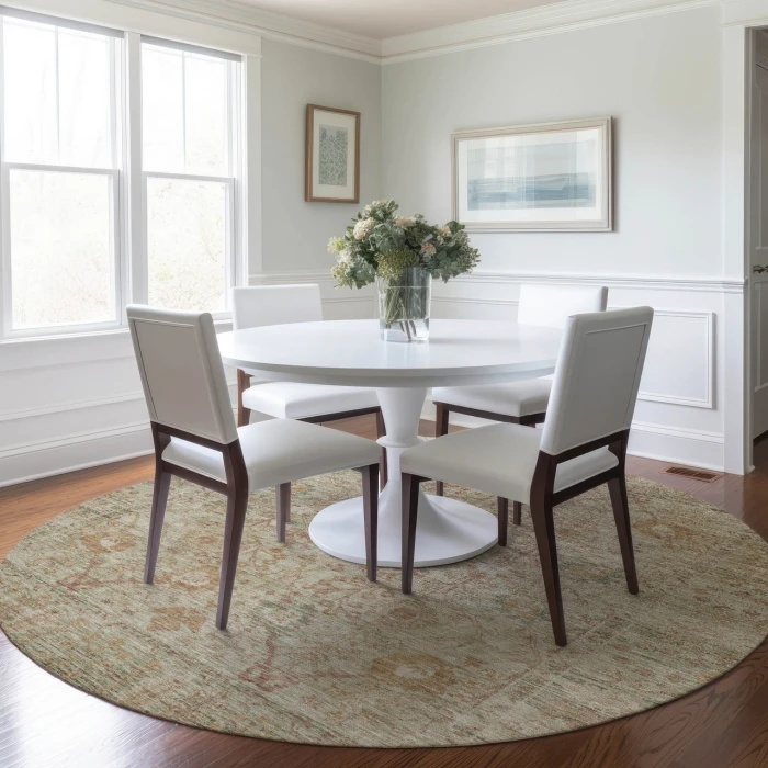 Dalyn Solace Ivory SL9 8ft. x 8ft. Rug