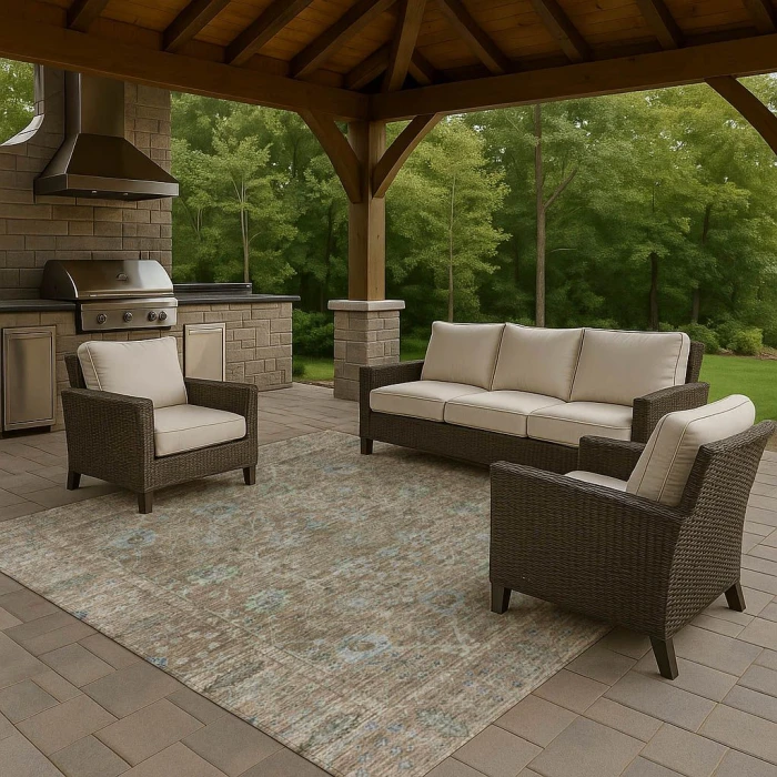 Dalyn Solace Brown SL9 3ft. x 5ft. Rug