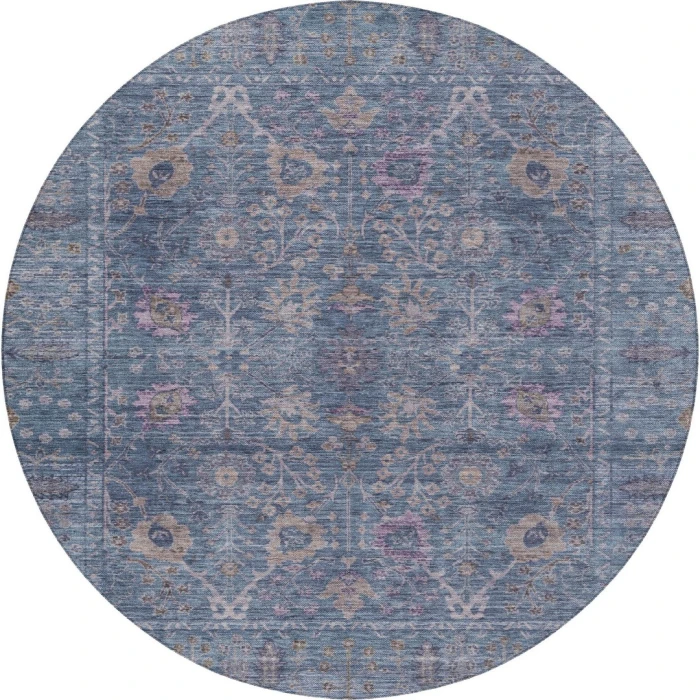Dalyn Solace Blue SL9 8ft. x 8ft. Rug