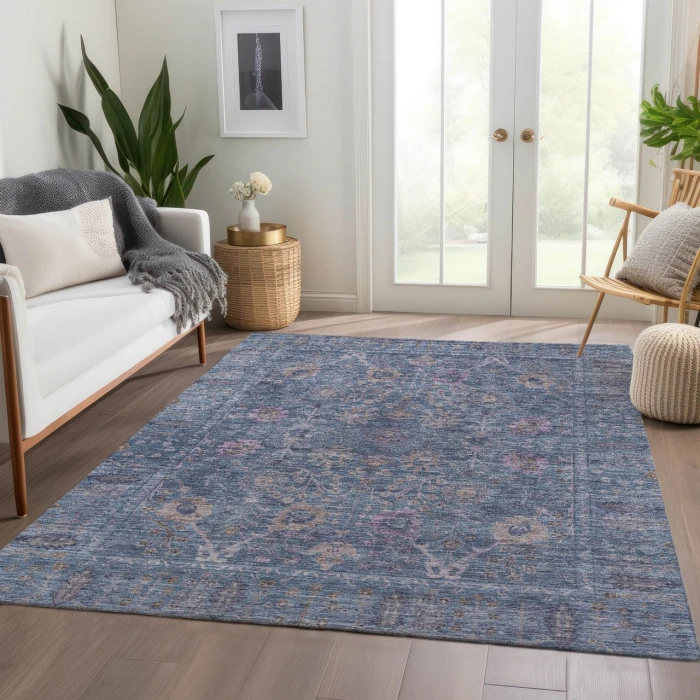 Dalyn Solace Blue SL9 3ft. x 5ft. Rug