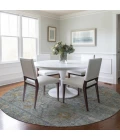 Dalyn Solace Teal SL9 8ft. x 8ft. Rug