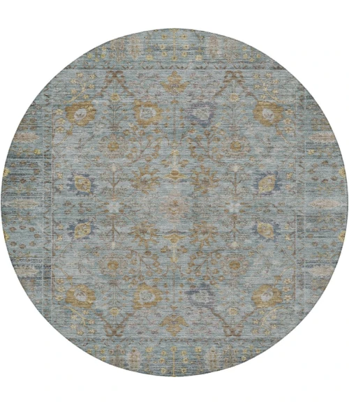 Dalyn Solace Teal SL9 8ft. x 8ft. Rug