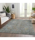 Dalyn Solace Teal SL9 8ft. x 10ft. Rug