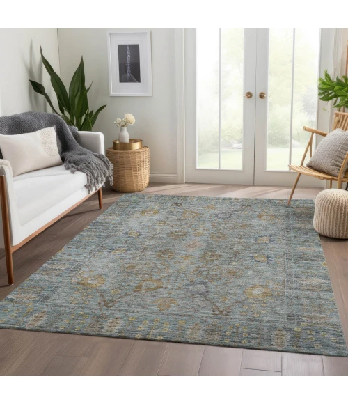 Dalyn Solace Teal SL9 8ft. x 10ft. Rug