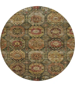 Dalyn Silk Road Green SR11 8ft. x 8ft. Rug