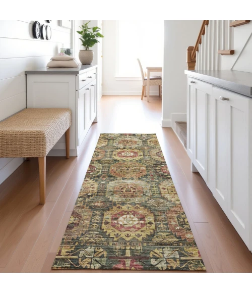 Dalyn Silk Road Green SR11 2ft.3in. x 7ft.6in. Rug