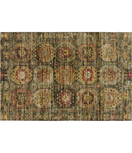 Dalyn Silk Road Green SR11 1ft.8in. x 2ft.6in. Rug