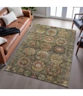Dalyn Silk Road Green SR11 10ft. x 14ft. Rug
