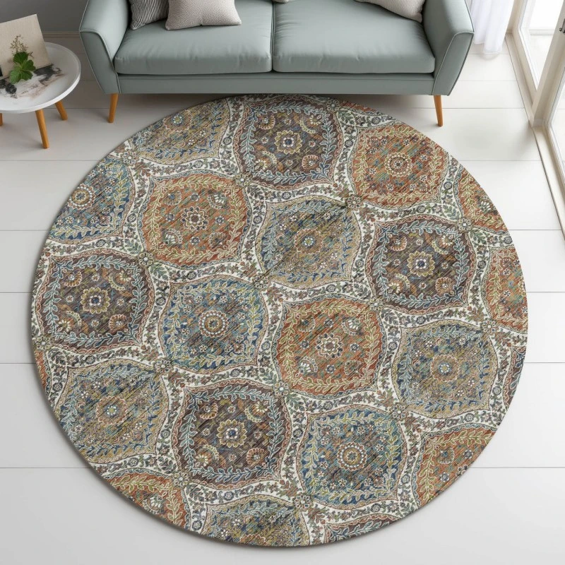 Dalyn Silk Road Multi SR12 8ft. x 8ft. Rug