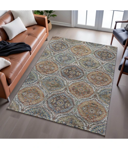Dalyn Silk Road Multi SR12 6ft.6in. x 9ft.6in. Rug