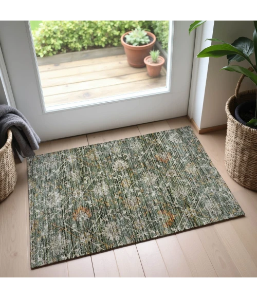 Dalyn Silk Road Green SR1 1ft.8in. x 2ft.6in. Rug