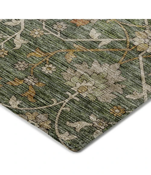 Dalyn Silk Road Green SR1 2ft.3in. x 7ft.6in. Rug