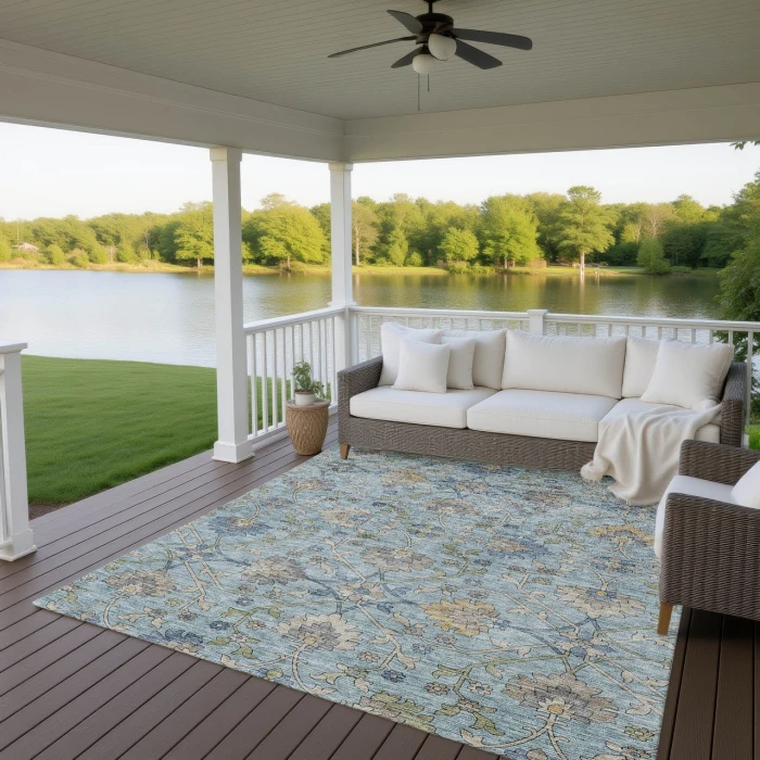 Dalyn Silk Road Blue SR1 5ft. x 7ft.6in. Rug