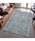 Dalyn Silk Road Blue SR1 9ft. x 12ft. Rug