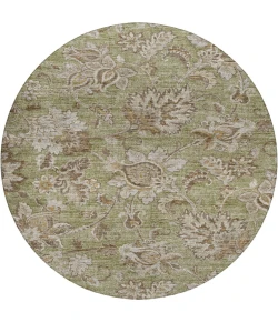 Dalyn Silk Road Green SR2 8ft. x 8ft. Rug