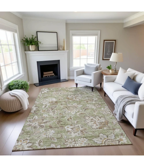 Dalyn Silk Road Green SR2 3ft. x 5ft. Rug