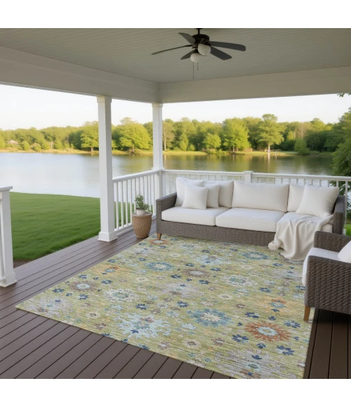 Dalyn Silk Road Green SR3 8ft. x 10ft. Rug