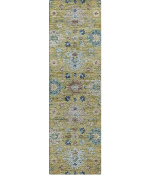 Dalyn Silk Road Green SR3 2ft.3in. x 7ft.6in. Rug