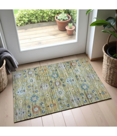 Dalyn Silk Road Green SR3 1ft.8in. x 2ft.6in. Rug