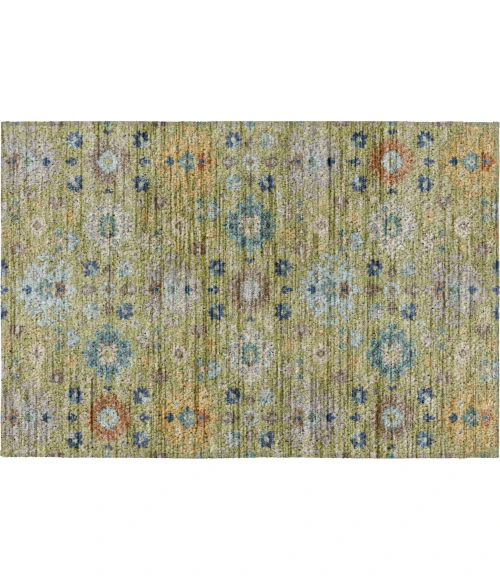 Dalyn Silk Road Green SR3 1ft.8in. x 2ft.6in. Rug