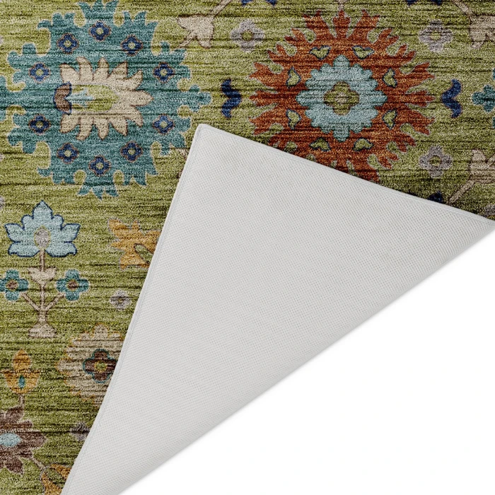 Dalyn Silk Road Green SR3 6ft.6in. x 9ft.6in. Rug