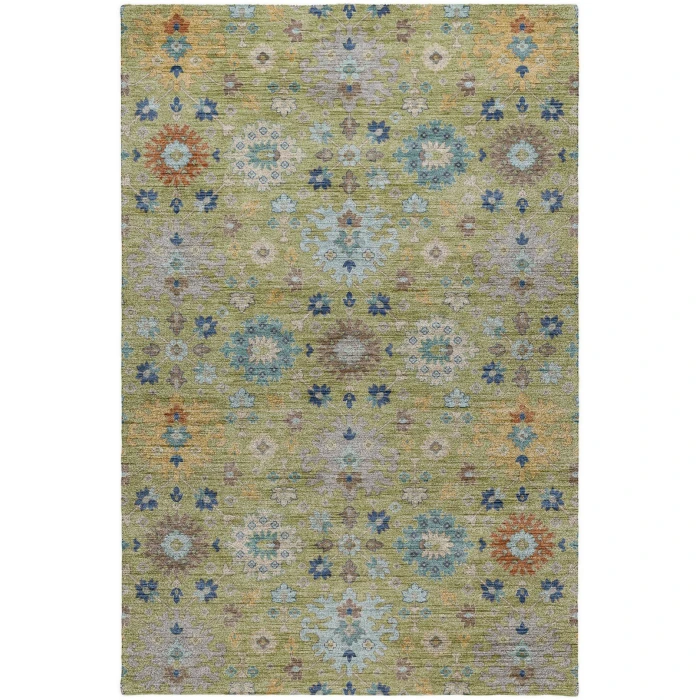 Dalyn Silk Road Green SR3 6ft.6in. x 9ft.6in. Rug