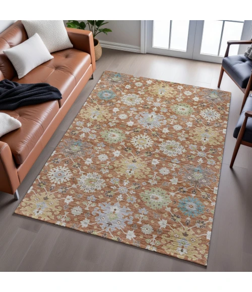 Dalyn Silk Road Orange SR3 9ft. x 12ft. Rug