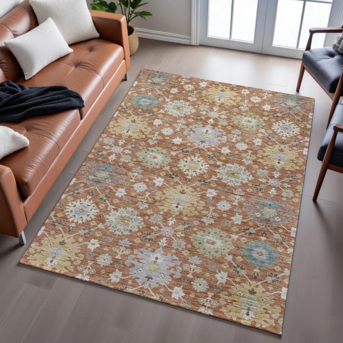 Dalyn Silk Road Orange SR3 2ft.6in. x 3ft.10in. Rug