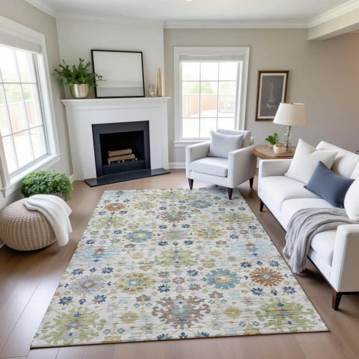 Dalyn Silk Road Ivory SR3 8ft. x 10ft. Rug