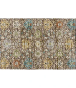 Dalyn Silk Road Brown SR3 1ft.8in. x 2ft.6in. Rug