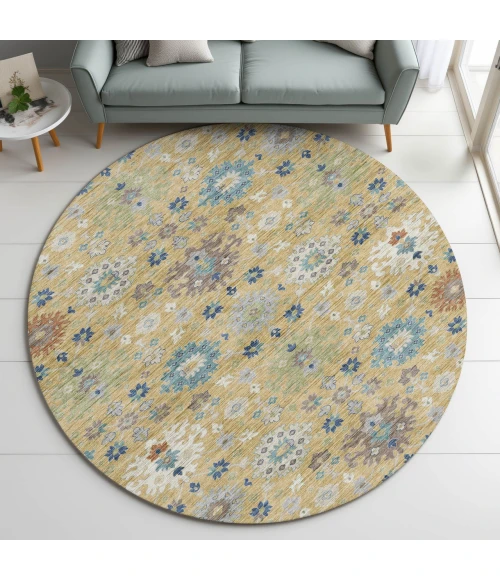 Dalyn Silk Road Gold SR3 8ft. x 8ft. Rug