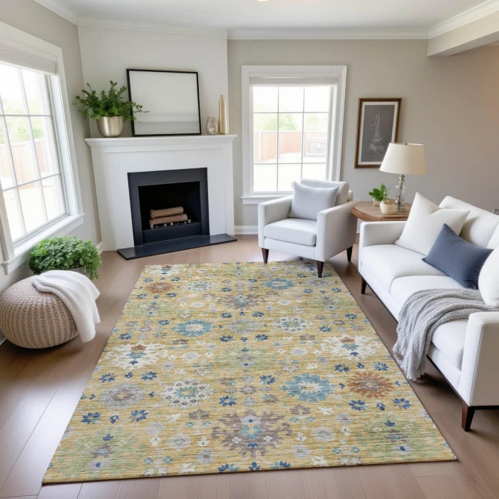 Dalyn Silk Road Gold SR3 10ft. x 14ft. Rug