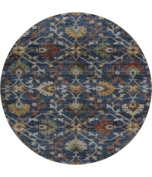 Dalyn Silk Road Blue SR4 8ft. x 8ft. Rug