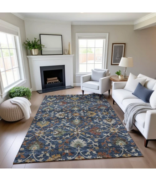 Dalyn Silk Road Blue SR4 3ft. x 5ft. Rug