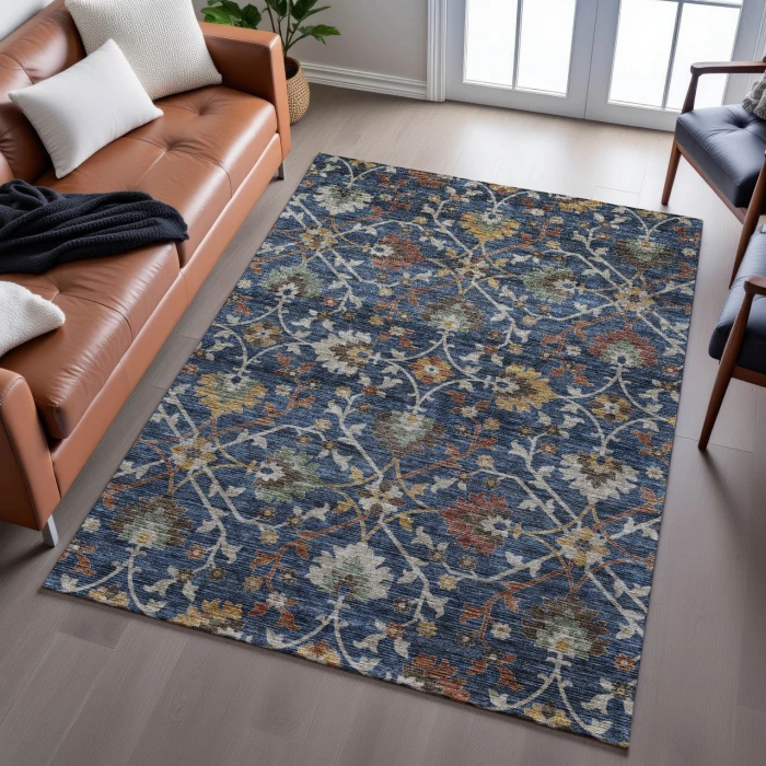 Dalyn Silk Road Blue SR4 8ft. x 10ft. Rug