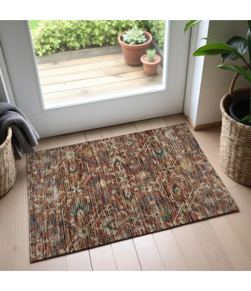 Dalyn Silk Road Orange SR4 1ft.8in. x 2ft.6in. Rug