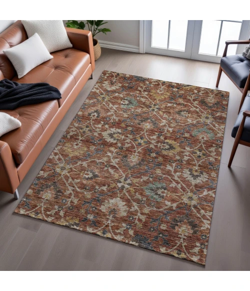 Dalyn Silk Road Orange SR4 9ft. x 12ft. Rug