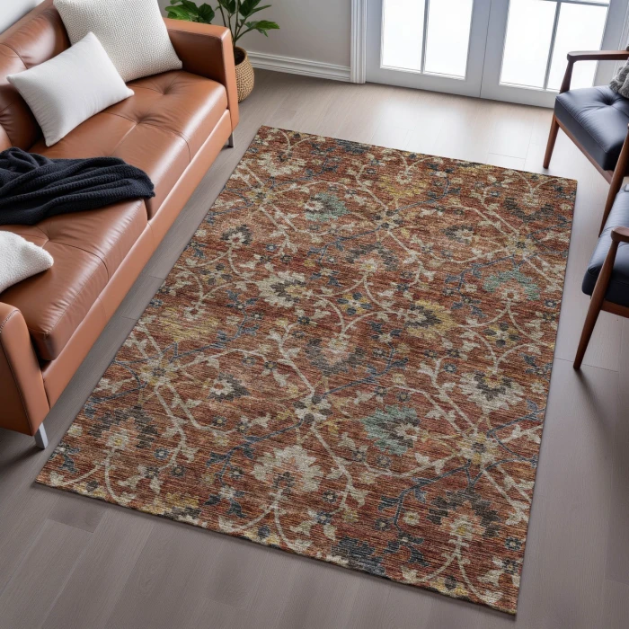 Dalyn Silk Road Orange SR4 2ft.6in. x 3ft.10in. Rug