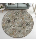Dalyn Silk Road Gray SR4 8ft. x 8ft. Rug