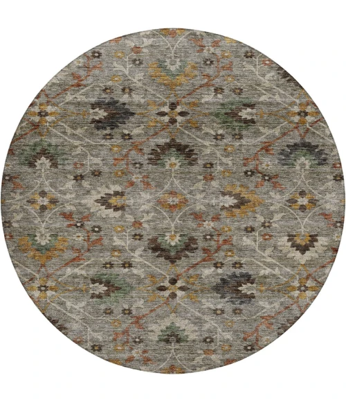 Dalyn Silk Road Gray SR4 8ft. x 8ft. Rug