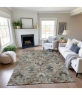 Dalyn Silk Road Gray SR4 6ft.6in. x 9ft.6in. Rug