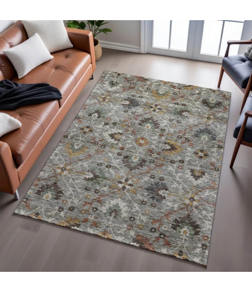 Dalyn Silk Road Gray SR4 6ft.6in. x 9ft.6in. Rug